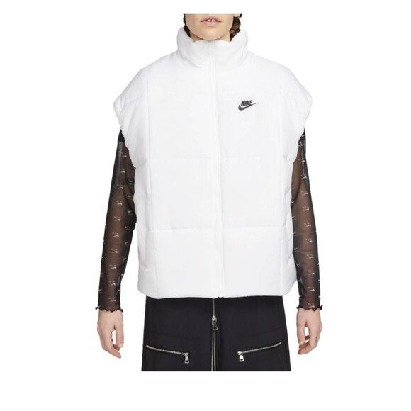 Womens Nike Sportswear Classic Oversized Puffer Vest Therma-FIT Loose Size Large - Picture 4 of 4